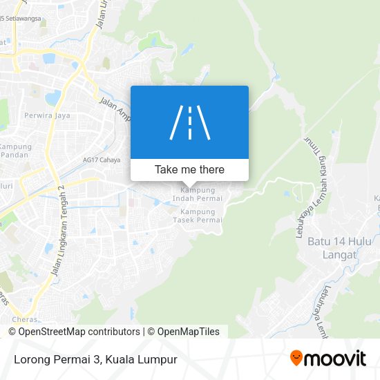 Peta Lorong Permai 3