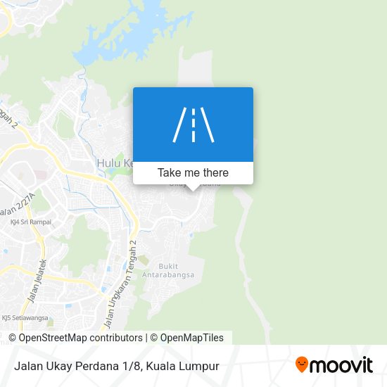 Jalan Ukay Perdana 1/8 map