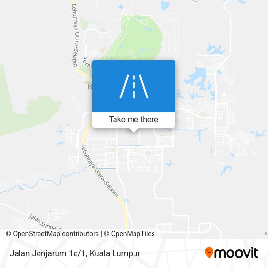Jalan Jenjarum 1e/1 map