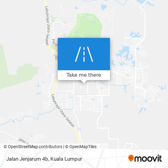 Jalan Jenjarum 4b map