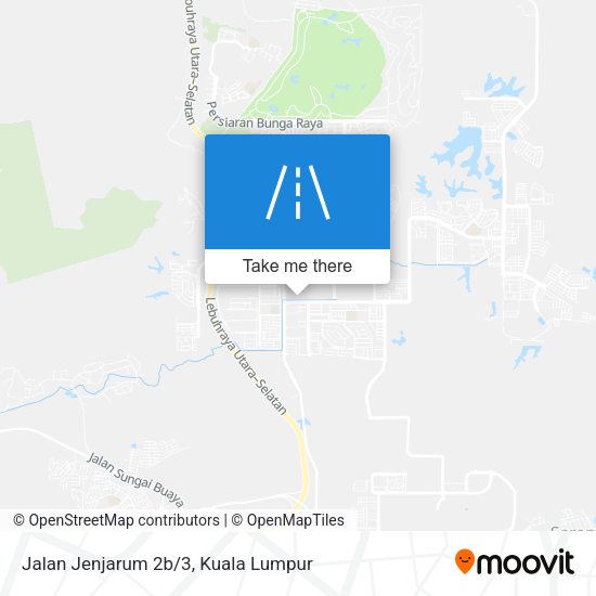 Jalan Jenjarum 2b/3 map