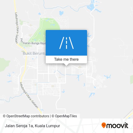 Peta Jalan Seroja 1a