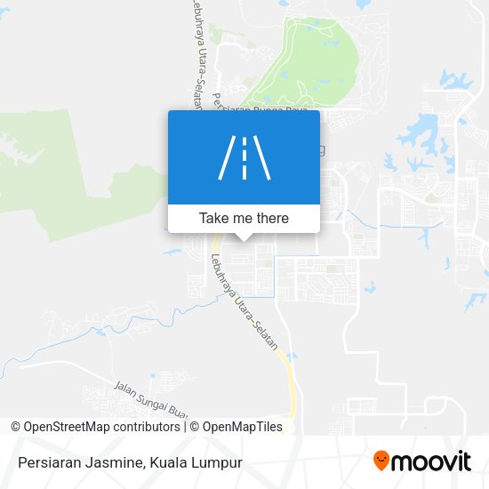 Persiaran Jasmine map