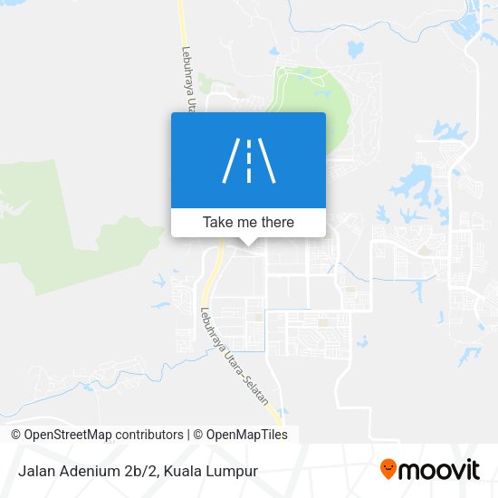Jalan Adenium 2b/2 map