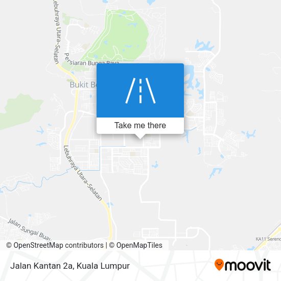 Peta Jalan Kantan 2a