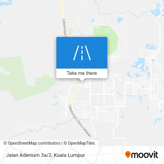 Jalan Adenium 3a/2 map