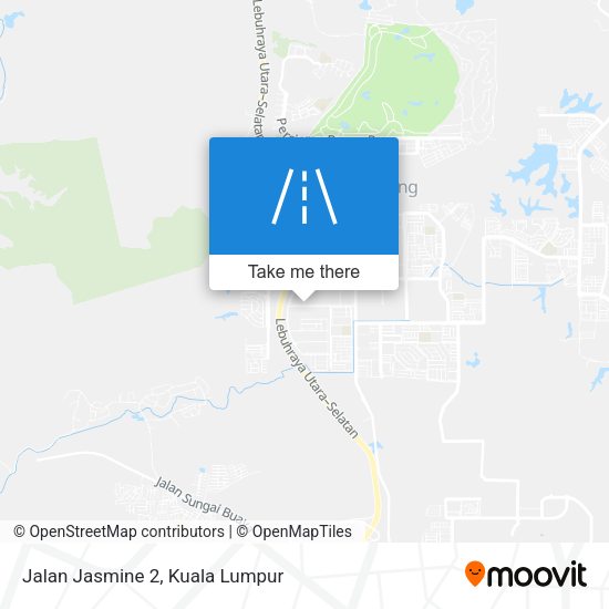 Jalan Jasmine 2 map