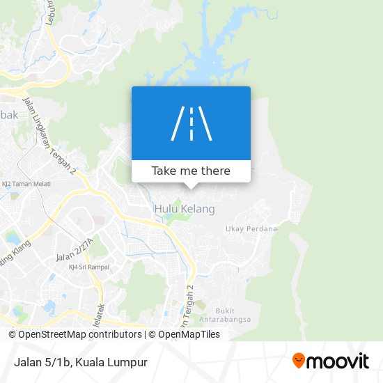 Jalan 5/1b map