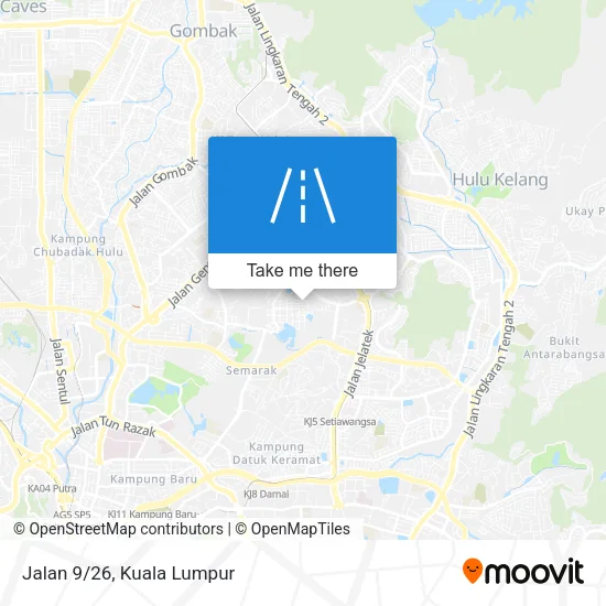 Jalan 9/26 map