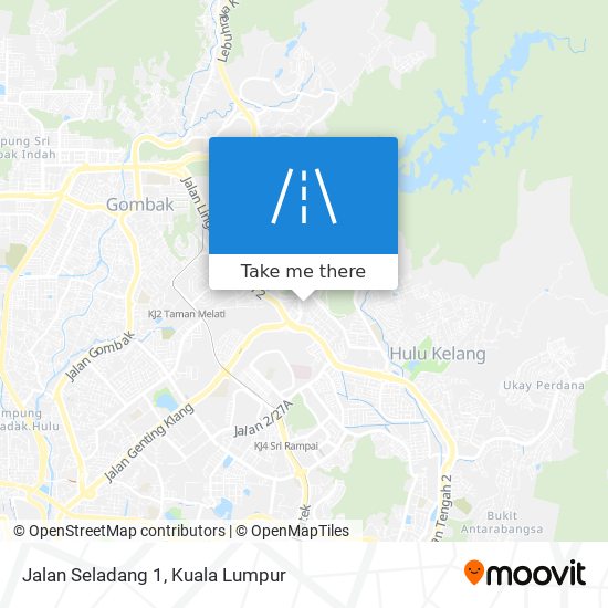 Peta Jalan Seladang 1