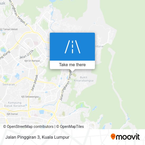 Jalan Pinggiran 3 map