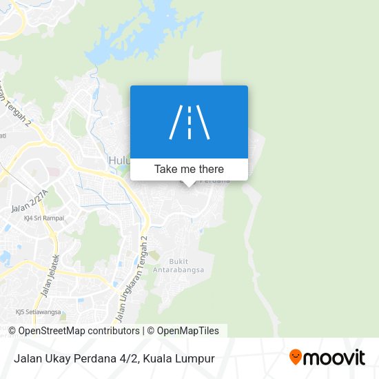 Jalan Ukay Perdana 4/2 map