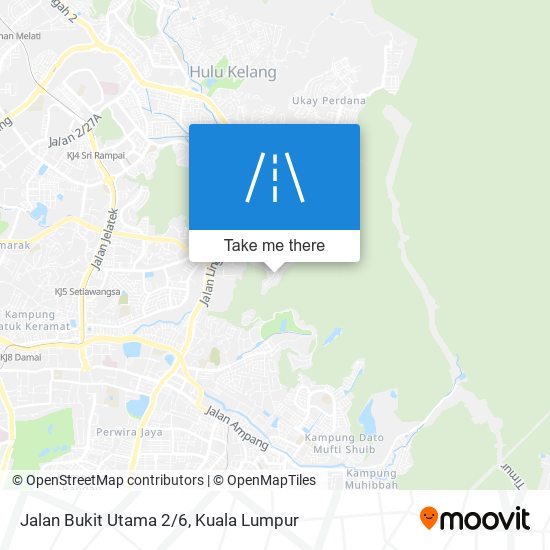 Jalan Bukit Utama 2/6 map