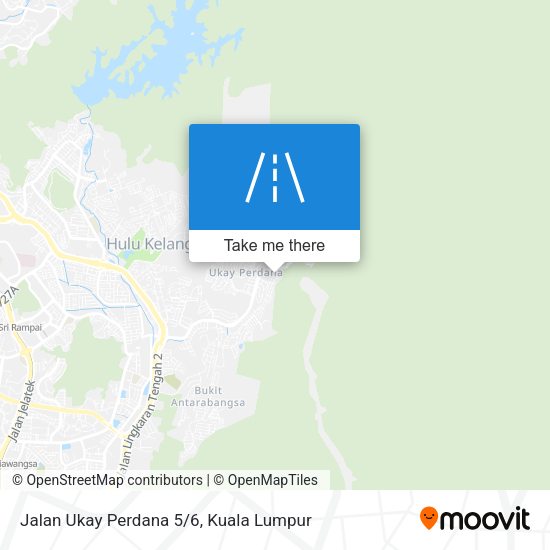 Jalan Ukay Perdana 5/6 map