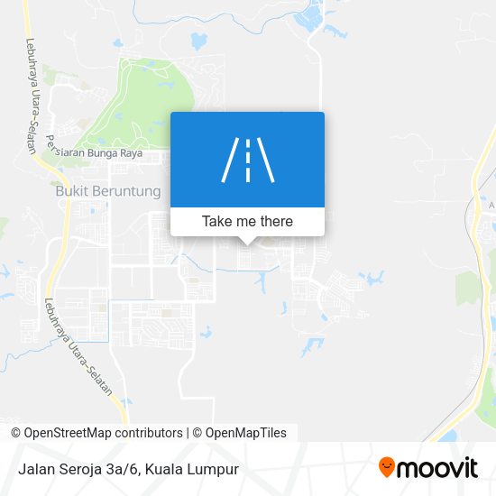 Peta Jalan Seroja 3a/6