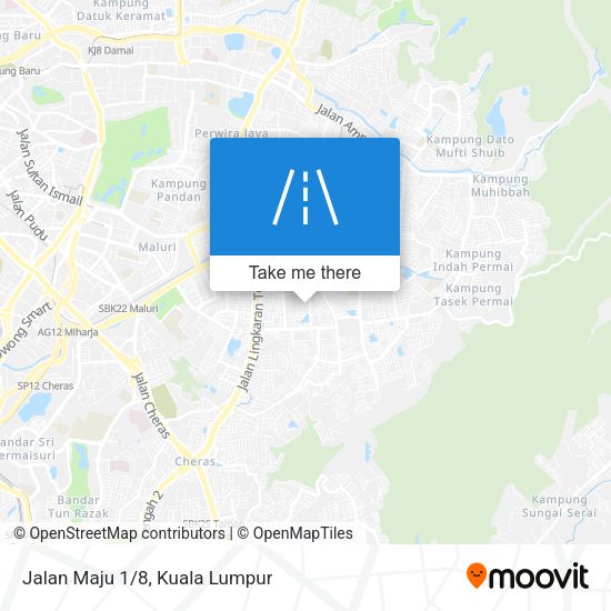 Peta Jalan Maju 1/8