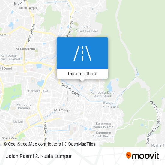 Peta Jalan Rasmi 2