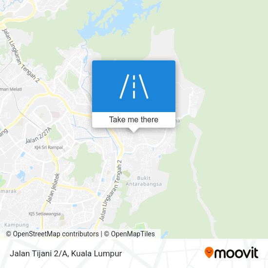 Jalan Tijani 2/A map