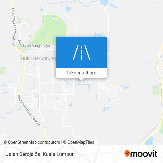 Peta Jalan Seroja 5a