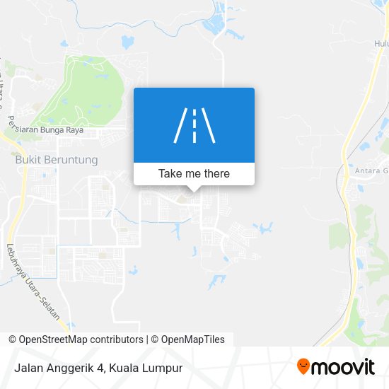 Jalan Anggerik 4 map