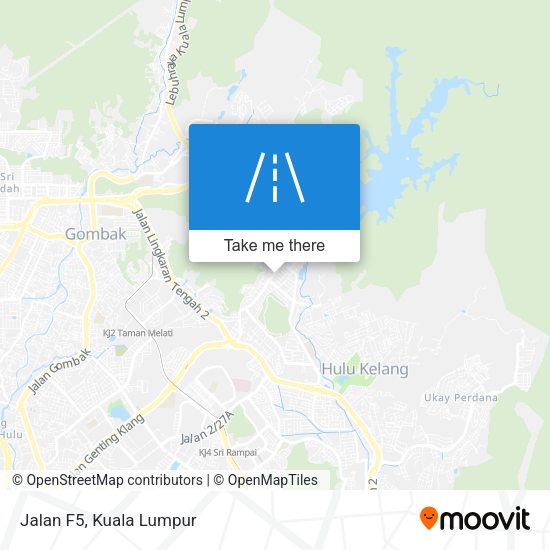 Jalan F5 map