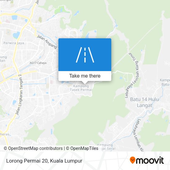 Lorong Permai 20 map