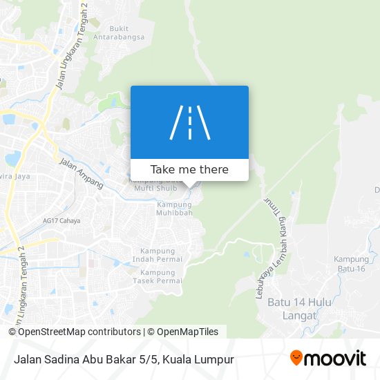 Peta Jalan Sadina Abu Bakar 5/5