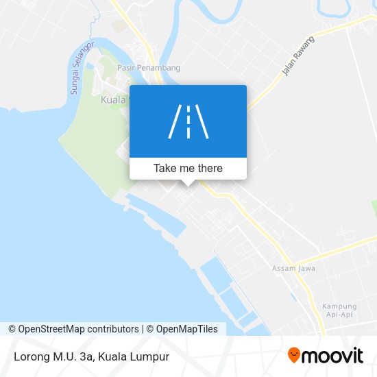 Peta Lorong M.U. 3a