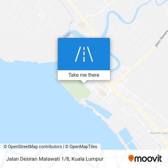 Jalan Desiran Malawati 1/8 map