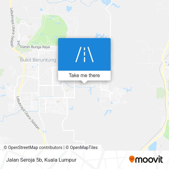 Peta Jalan Seroja 5b