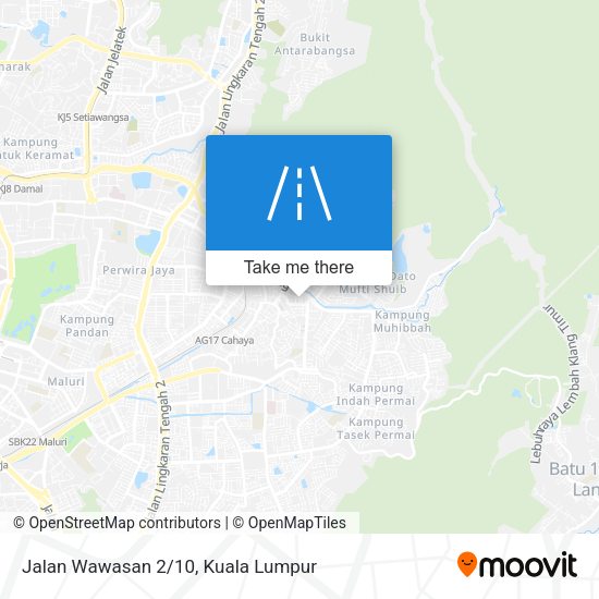 Jalan Wawasan 2/10 map