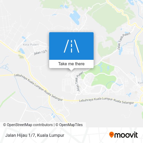Peta Jalan Hijau 1/7