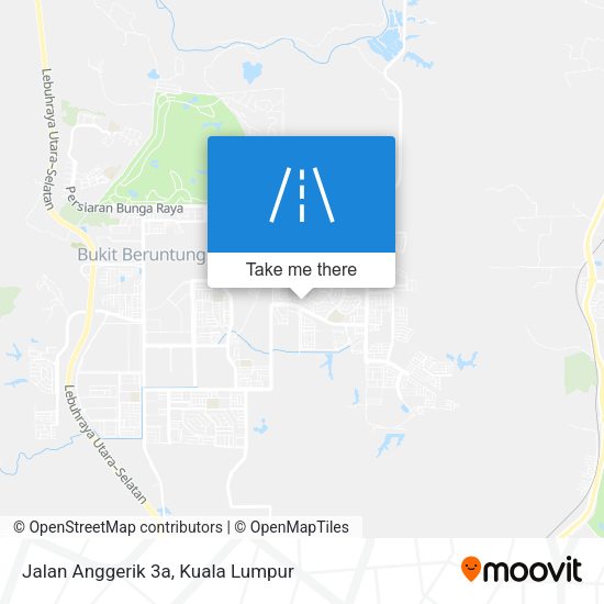 Jalan Anggerik 3a map