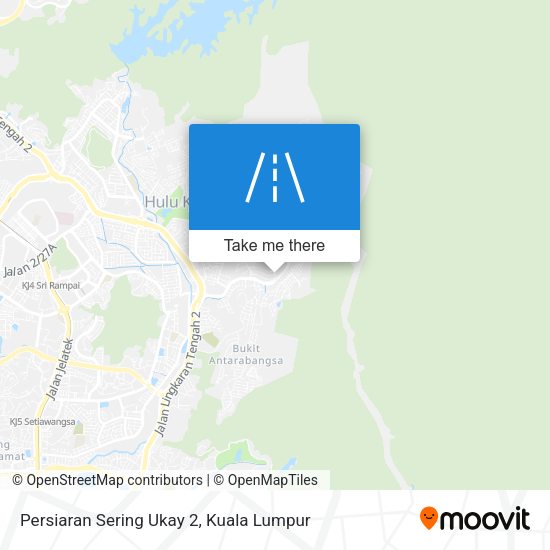Persiaran Sering Ukay 2 map