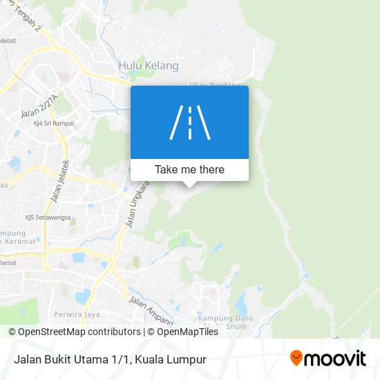 Peta Jalan Bukit Utama 1/1