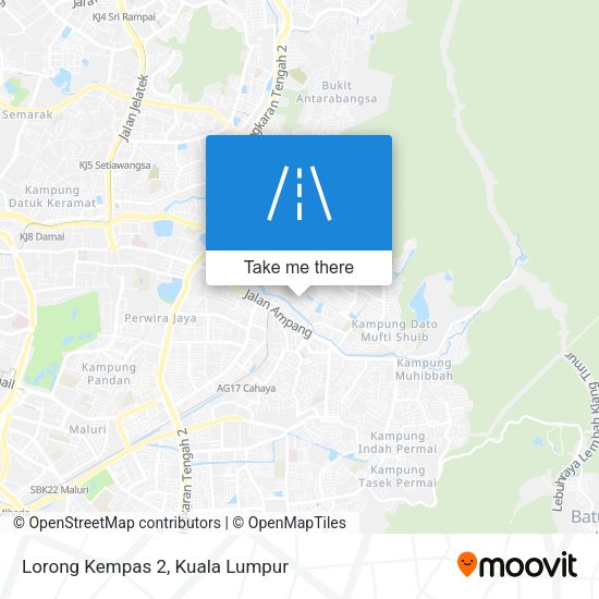 Lorong Kempas 2 map