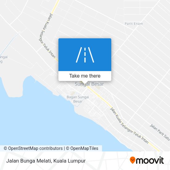 Jalan Bunga Melati map