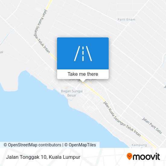 Jalan Tonggak 10 map