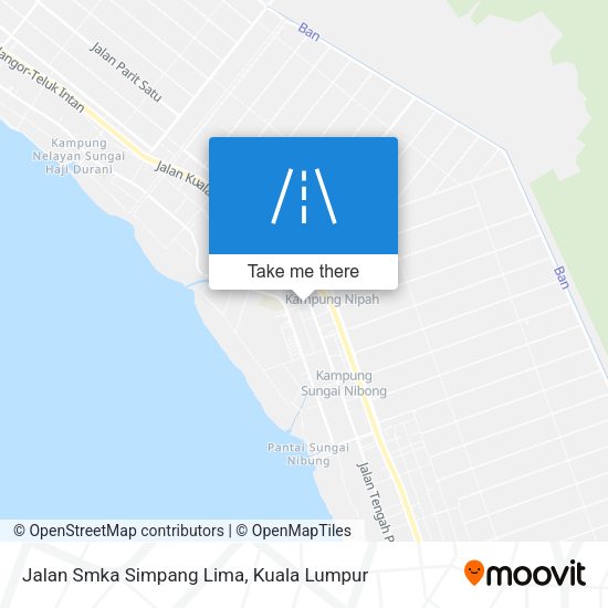 Jalan Smka Simpang Lima map