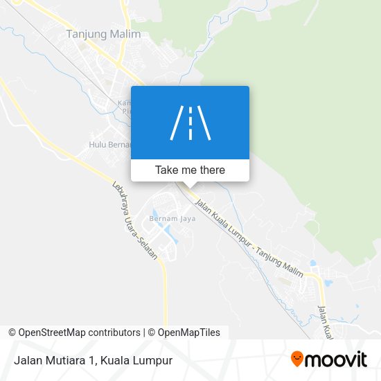 Peta Jalan Mutiara 1