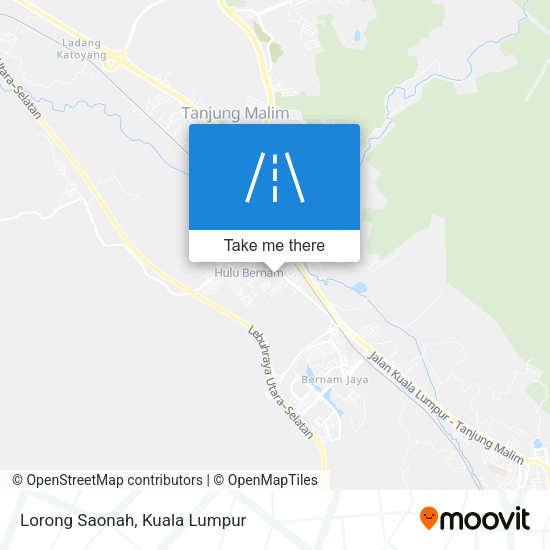 Lorong Saonah map