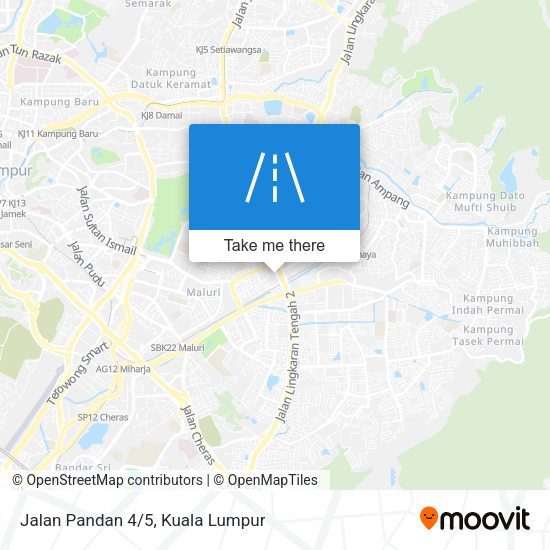 Peta Jalan Pandan 4/5