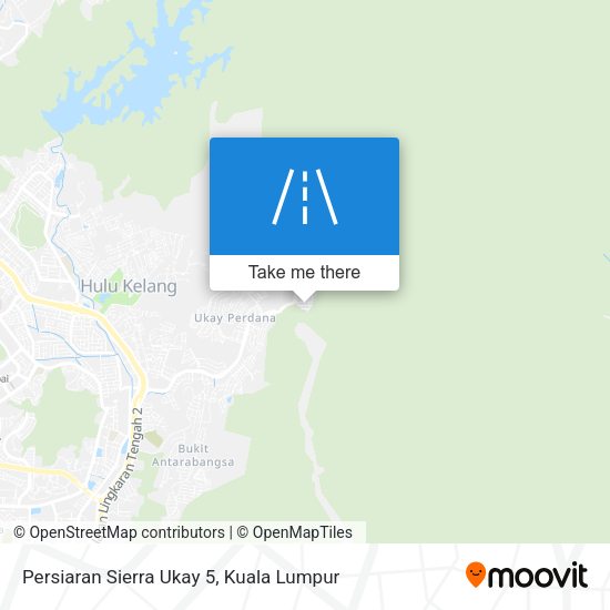 Peta Persiaran Sierra Ukay 5