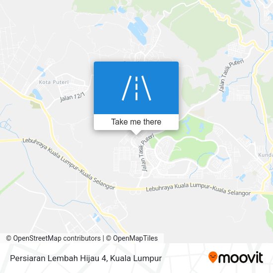 Persiaran Lembah Hijau 4 map
