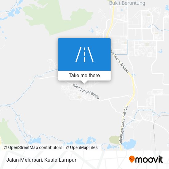 Jalan Melursari map