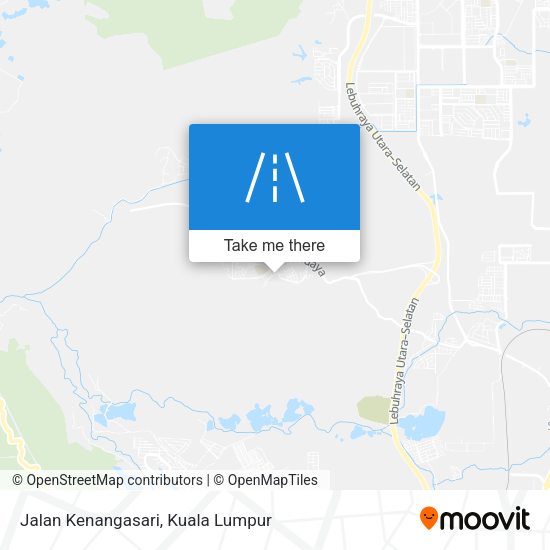Jalan Kenangasari map