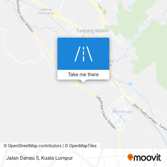 Jalan Danau 5 map