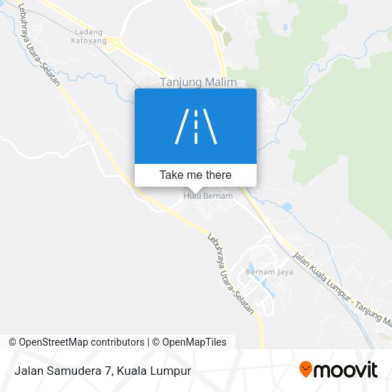 Jalan Samudera 7 map