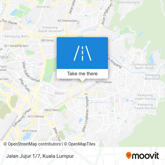 Jalan Jujur 1/7 map