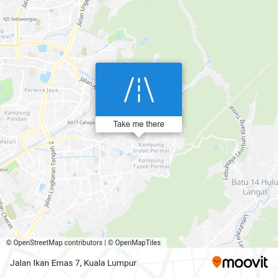 Peta Jalan Ikan Emas 7
